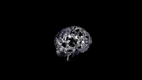AI Artificial intelligence digital brain bid data deep learning computer machine Stock Footage 123225410