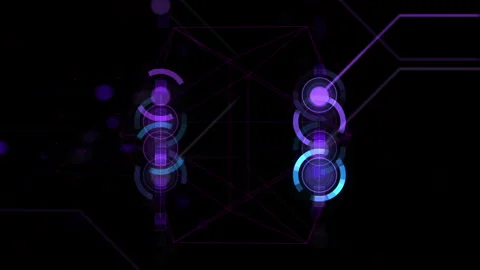 AI Artificial Intelligence Digital Brain Deep Learning Computer Machine Video 04 Vídeos de archivo 280375458