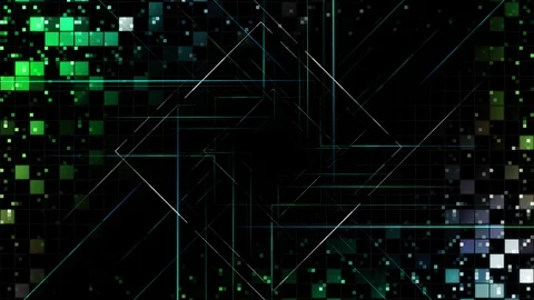 AI artificial intelligence digital network technologies 19 Grid BG 0 green2 4 Видео 117182853