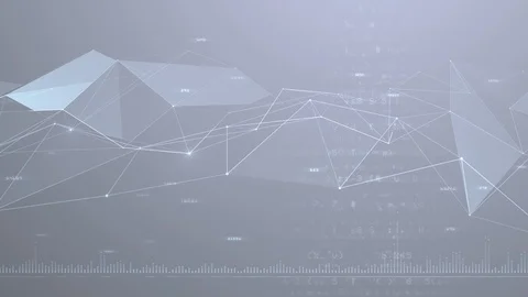 AI artificial intelligence digital network technologies 19 3 BG 7 gray 1 4k Stock Footage 121055842