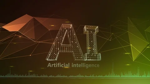 AI artificial intelligence digital network technologies 19 3 Logo 7 green 2 4 Stock Footage 121068304