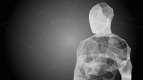 AI Artificial intelligence digital robotic brain deep learning Stock Footage 80620602