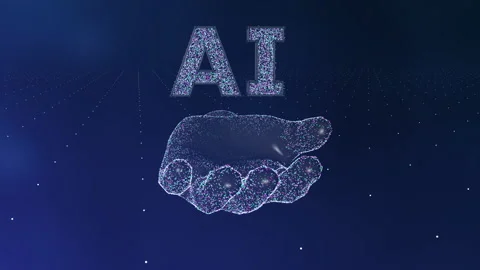 AI Artificial Intelligence Digital Technology abstract video, Future Video stock 233341448