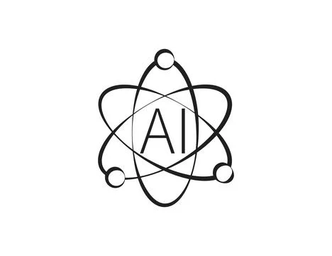 Ai, artificial intelligence icon. Vector illustration. Stock Illustration