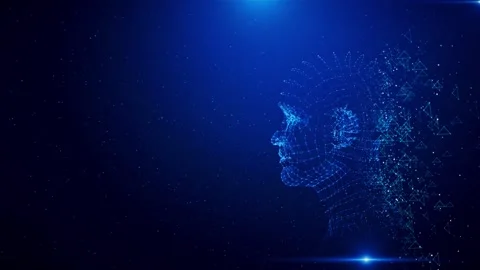 AI Artificial Intelligence Machine learning, Technology science. Mind Global Stock Footage 260080113