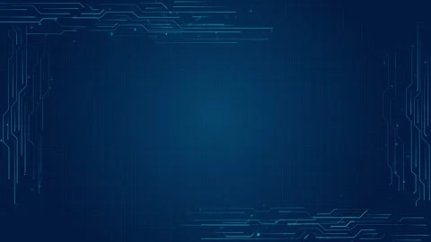 AI artificial intelligence machine learning electronic circuit pattern data Stock Footage 294954582