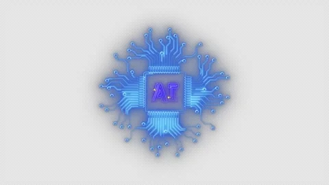 AI artificial intelligence, machine learning concept Stock Footage 313372193