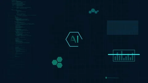 AI artificial intelligence modern advance technology security system Stock Footage 295587278