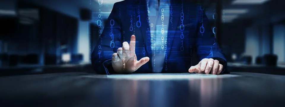 AI Artificial Intelligence Platform for Data Interaction and Business Techn.. Stock Photos