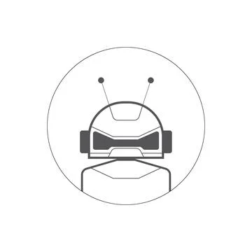 Ai artificial intelligence technology hi tech business icon. Stock-Illustration