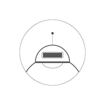 Ai artificial intelligence technology hi tech business icon. Stock Illustration