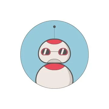 Ai artificial intelligence technology hi tech business icon. Stock Illustration