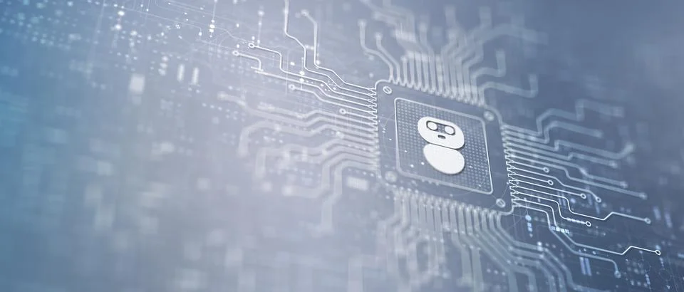 AI Artificial Intelligence for Technology Innovation and Digital System Dev.. Stock Photos