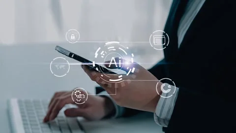 AI, Artificial Intelligence, technology smart robot AI, artificial intellig.. Stock Footage 260152925