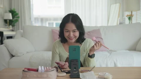 AI assistant data driven advice beauty skincare industry in urban cosmetics.. Stock Footage 330136656