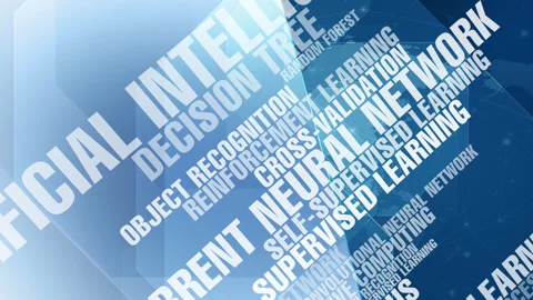 Ai the background and technology of artificial intelligence neural networks Stock Footage 270747943