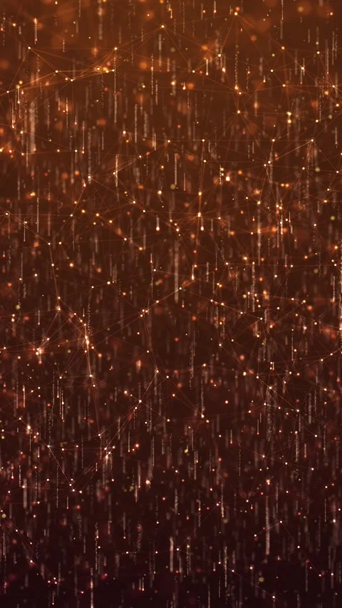 AI Big Data Background. Red Cloud Business Concept. Cyber Engineer Futuristic Stock Footage 314181817