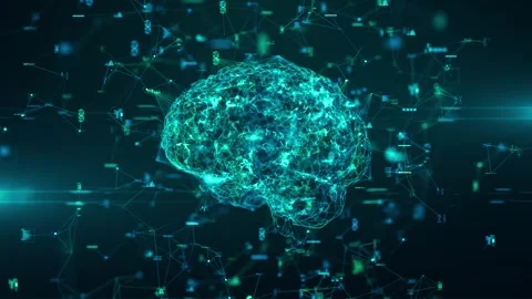 AI Brain Neural Networks Machine Learnin... | Stock Video | Pond5