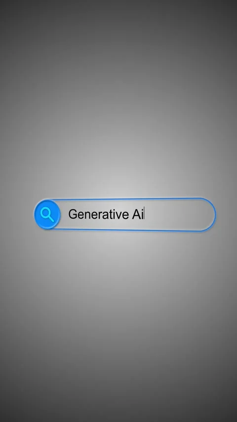 AI button animation. artificial intelligence motion. Machine learning generation Stock Footage 341884118