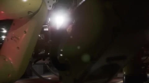 AI can process vibration, thermal imaging and oil analysis data to assess th Stock Footage 290292410