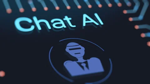 AI chat bot Stock Footage 272744771
