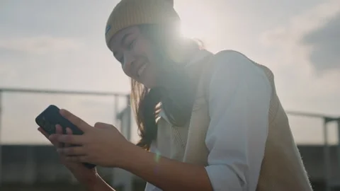 AI chat bot future of young gen z lifestyle online digital community 스톡 동영상 315709740