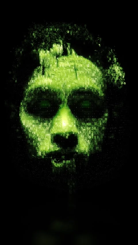 AI chat bot glitch error in latent space loop 2160 on 3840 Stock-Footage 300807571