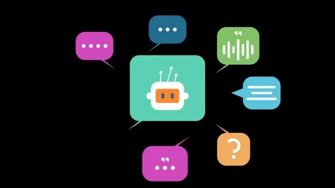 AI Chat Concepts Stock Footage 342841275