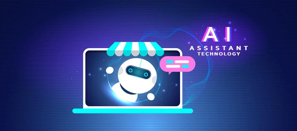 AI Chat Interface for Creative Designers Stock Illustration