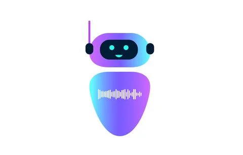 AI chatbot technology Stockillustratie