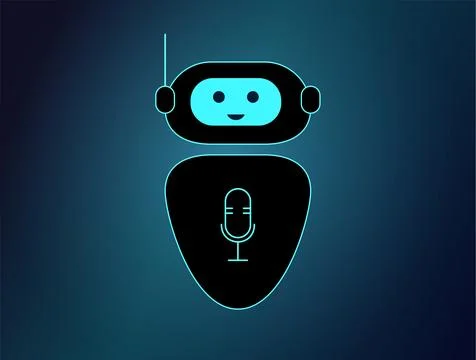 AI chatbot technology Stock Illustration