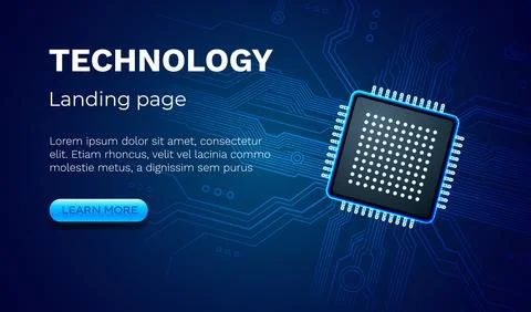 Ai chip, innovation tech, ai art technology. Vector illustration Stock Illustration