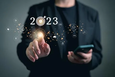 AI chip, new technology bigdata and business design concept for new year ta.. Stock Photos