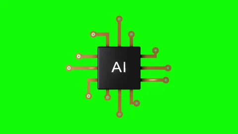 AI Chipset Stock Footage 308707286