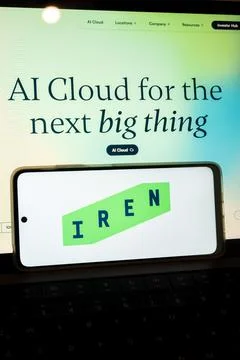 Ai cloud infrastructure for future technology innovation concept Stock Photos