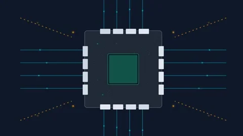 Ai Co Packaged Optics Silicon Photonics Neural Network Switch Architecture .. Stock Footage 347627093