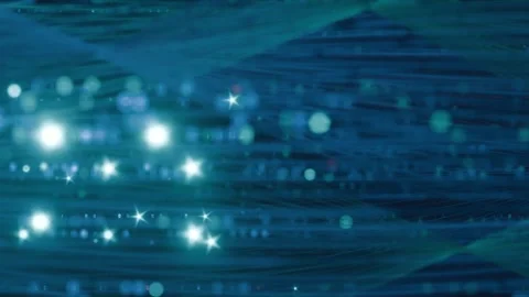 AI code data flow binary digital workflow bg seamless looped animation Stock Footage 345083651