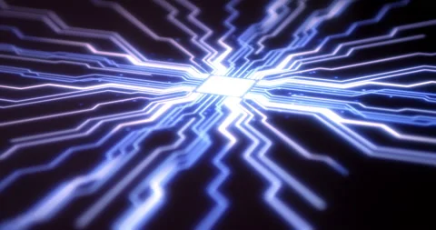 AI Computer Scanning Fingerprint To Activate Digital Process Stock Footage 149787902
