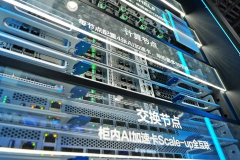 AI Computing Power Price Increases Stockfoto's