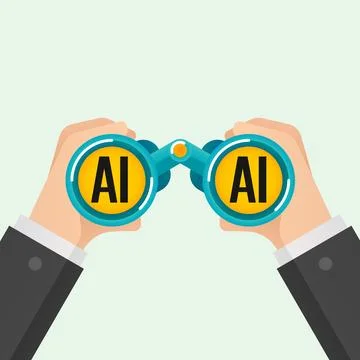 Ai concept illustration Stock Illustration