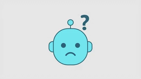 AI confused state Stockbeeldmateriaal 319456816