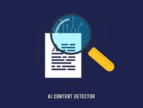 AI Content Detector for detecting AI-generated text. Detect Artificial Stock Illustration