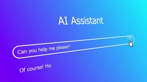 AI Conversation Animation with Chatbot Video stock 277346155