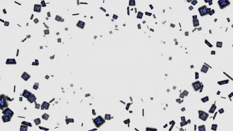 AI CPU Animation Background, Loop Vídeo Stock 332783310