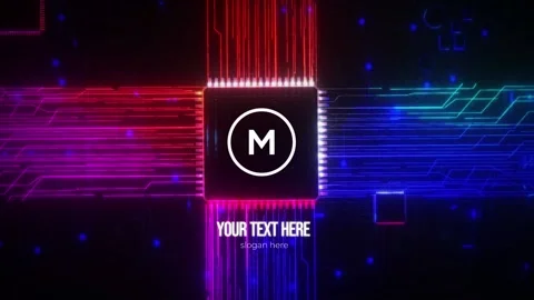 Ai Creative Logo Reveal After Effects stock