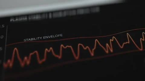 AI Data Center Cooling Analysis Interface Stock Footage 340542446