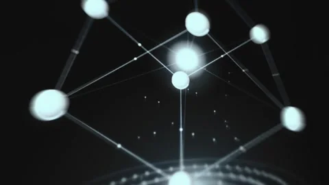 AI Data Center Interactive Metrics Overview with Interactive Data Stock Footage 340546003