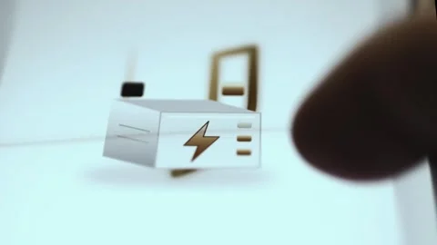 AI Data Center Performance Analysis Interface with Interactive Data Stock Footage 340560651
