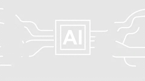 Ai data processing Alpha channel Animation artificial intelligence circuit Stock Footage 316946332