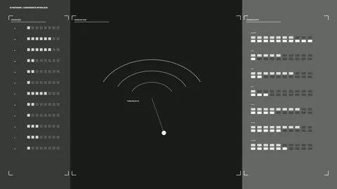 AI Decision Engine Telemetry Interface Seamless Loop Stock Footage 342189619